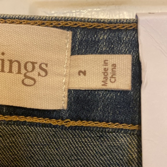 Soft Surroundings Boot Cut Embroidered Jeans - Picture 4 of 11